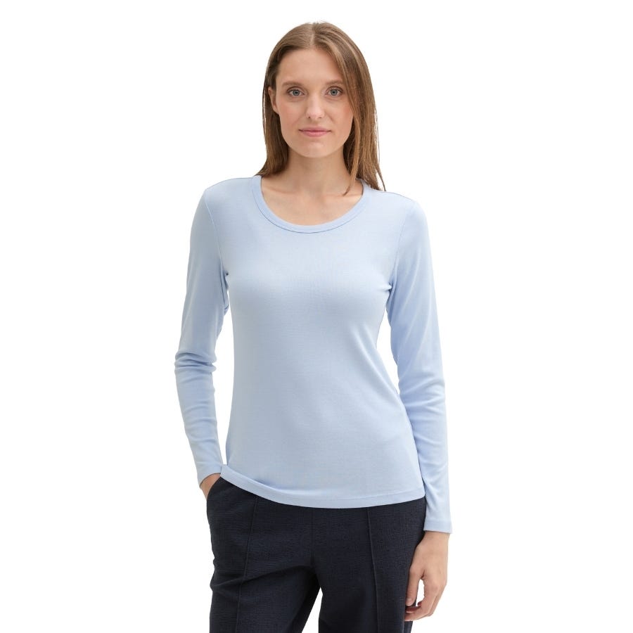 Wala Camisetas Manga Larga Tom Tailor Crew Neck