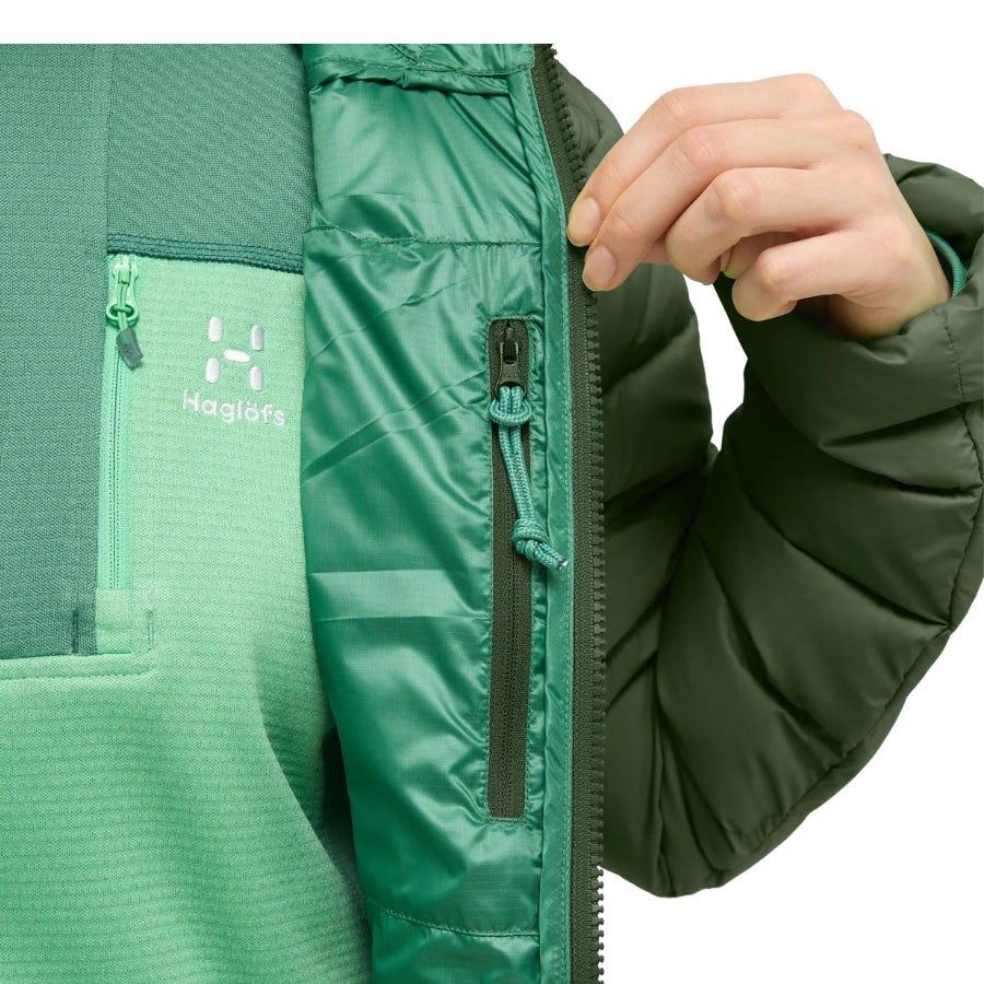 Wala Chaquetas Haglofs ROC Flash Down Hood