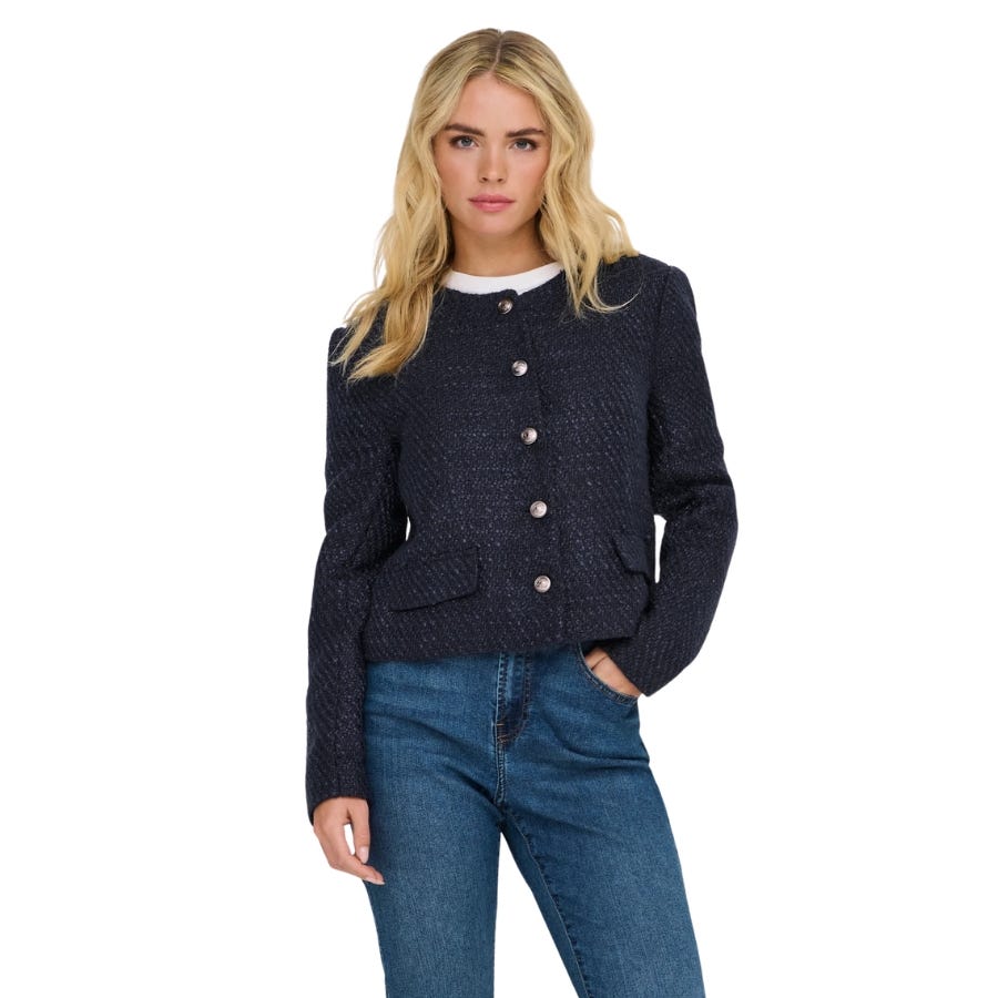 wala Chaquetas Jdy Jdymilla L S Boucle Blazer Pnt