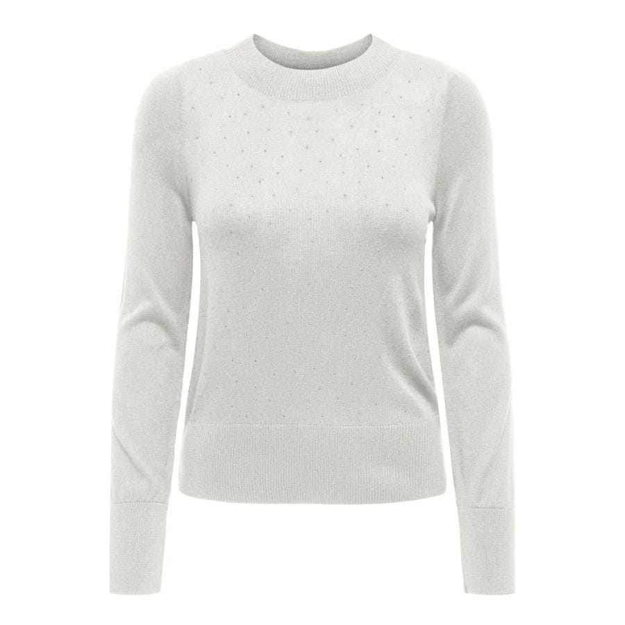 Wala Jerseys Only Onlsolita Ls Stone O-Neck Knt