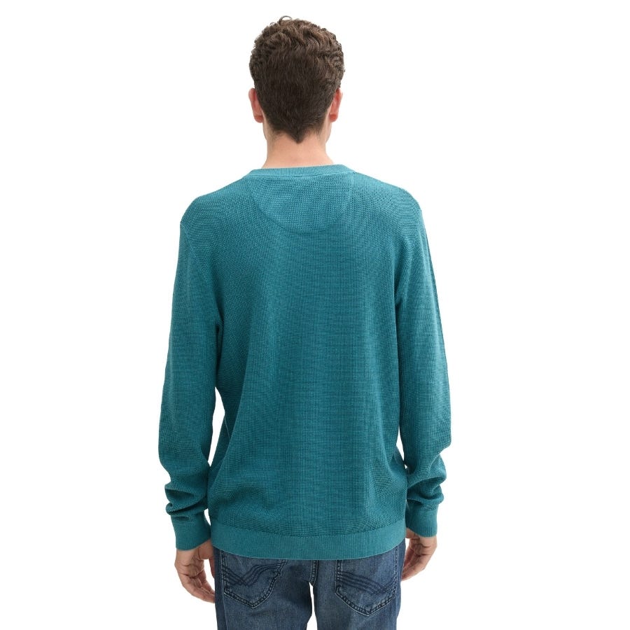 Wala Jerseys Tom Tailor Structured Crewneck Knit