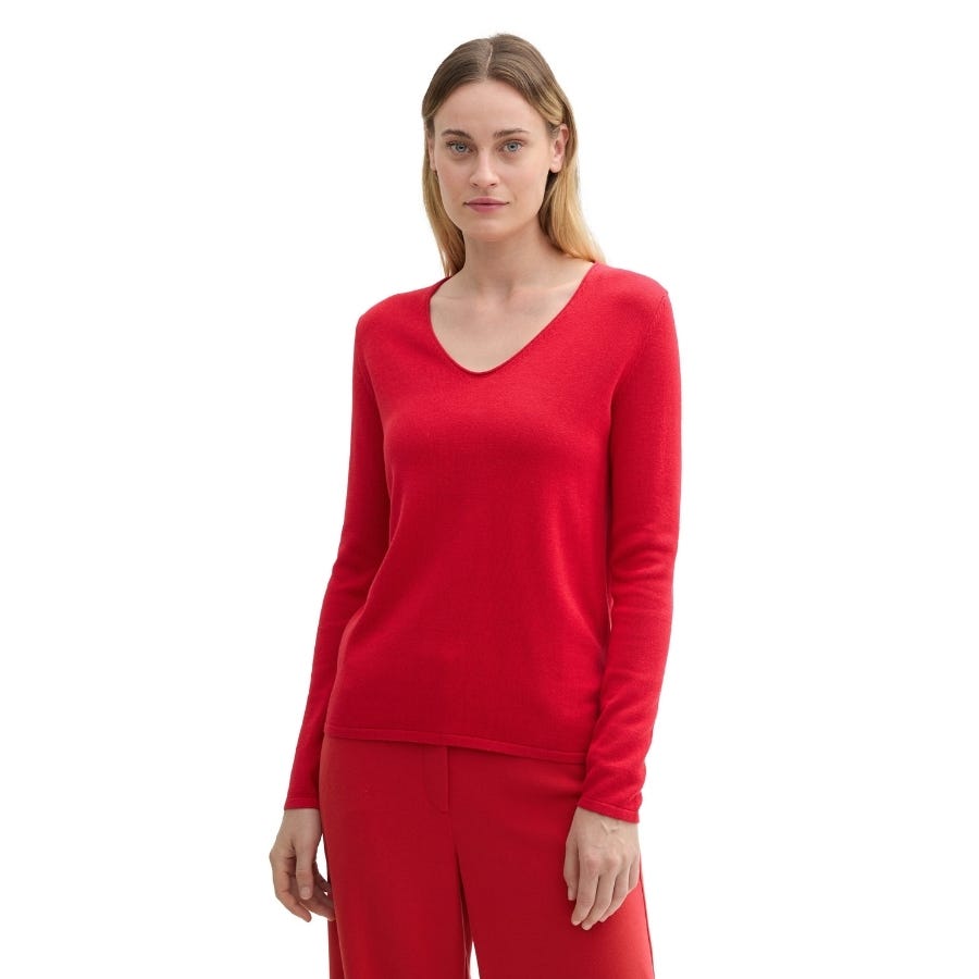 Wala Jerseys Tom Tailor Sweater Basic V-Neck