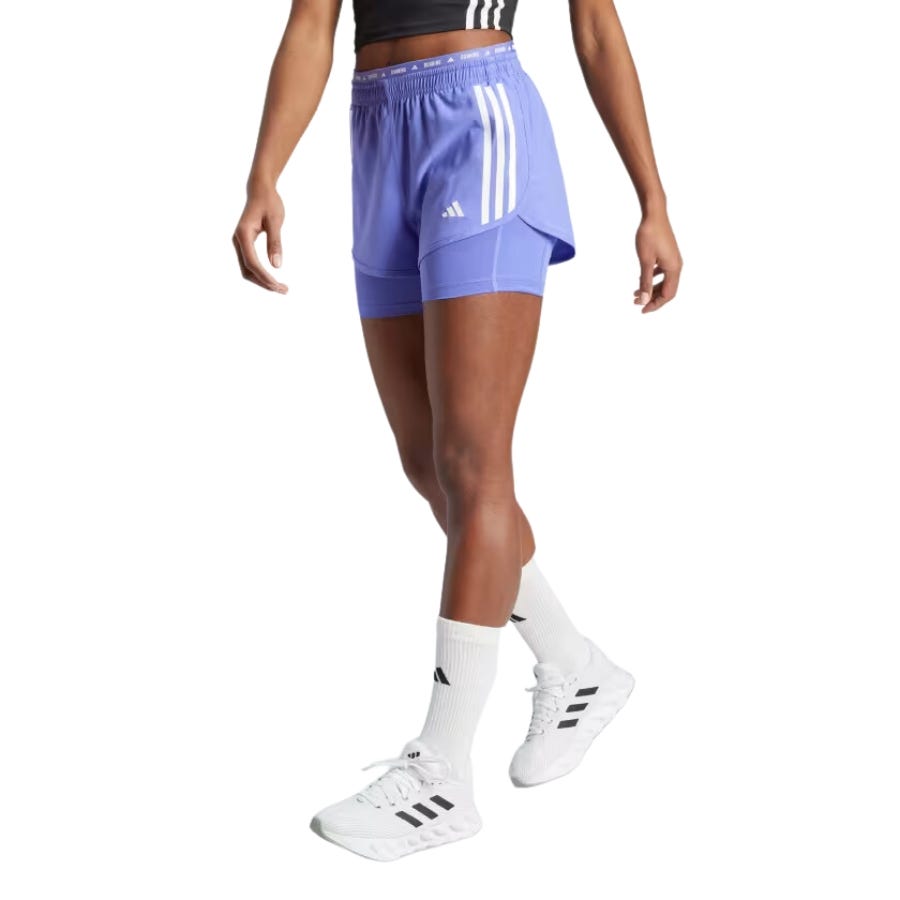 wala Pantalones Adidas Own the Run 3 Rayas 2 en 1
