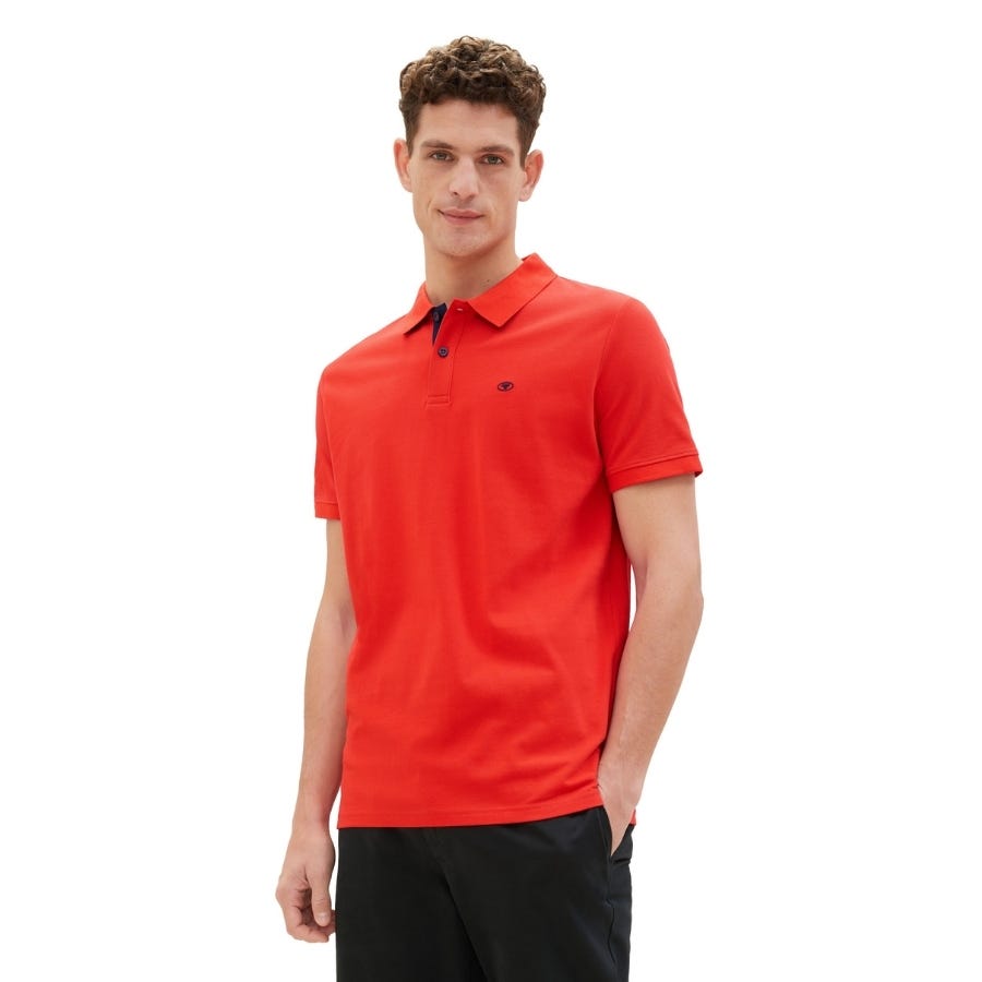 Wala Polos Tom Tailor Basic Polo With Contrast
