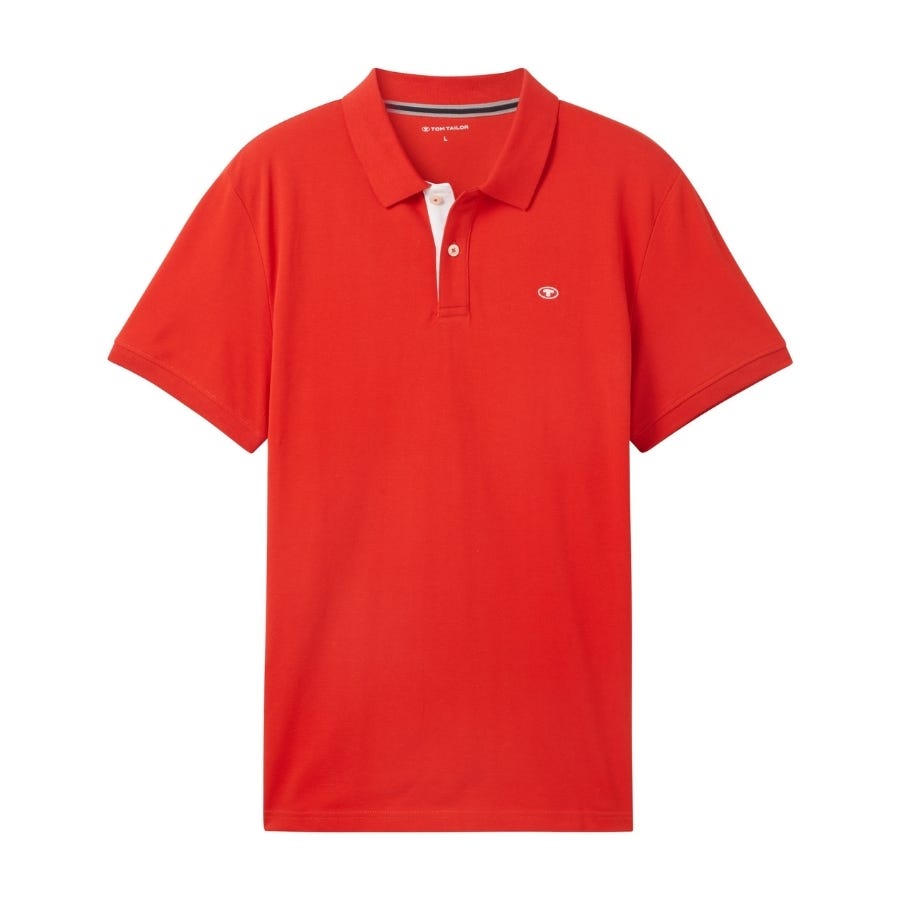 Wala Polos Tom Tailor Basic Polo With Contrast