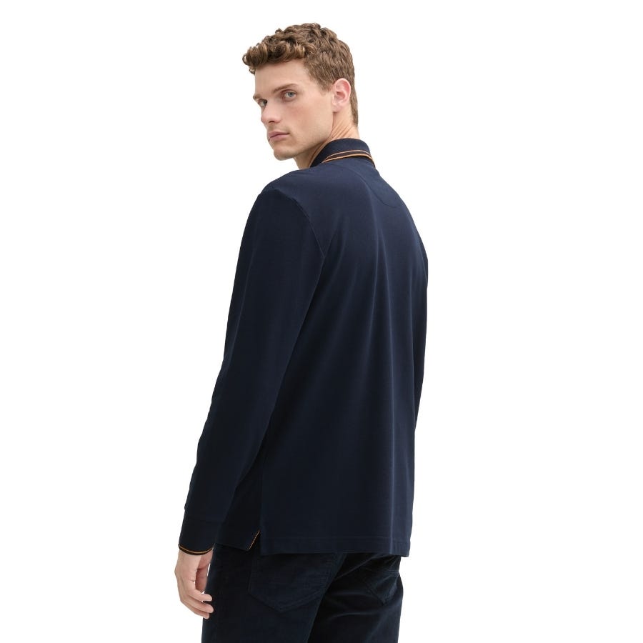 Wala Polos Tom Tailor Detailed Polo Polo Shirts