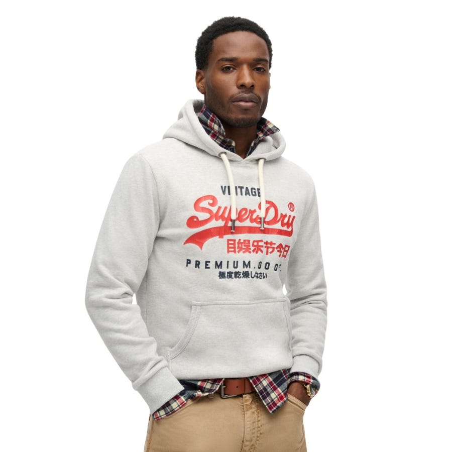 wala Sudaderas Superdry Duo Vintage Logo Hoodie