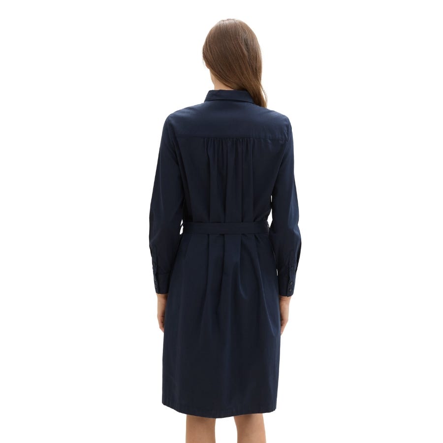 Wala Vestidos Tom Tailor Solid Shirt Dress Dress