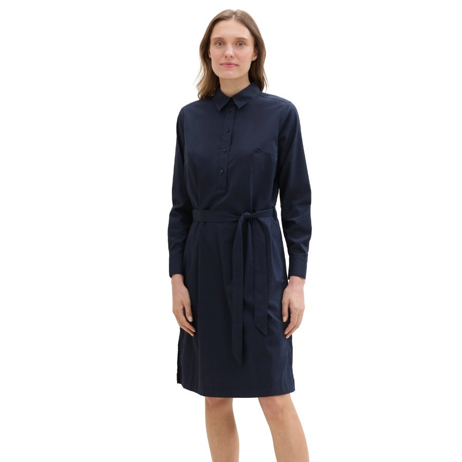 wala Vestidos Tom tailor Solid Shirt Dress Dress