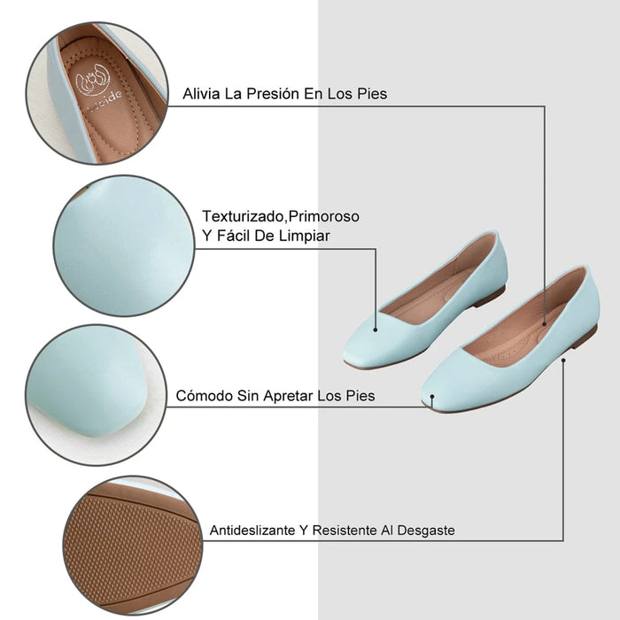 Weide Ballerinas Mujer Fiona Azul Weide