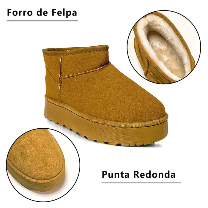 Weide BOTAS DE NIEVE MUJER CAMEL LT123