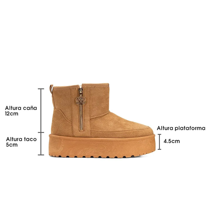 Weide BOTAS DE NIEVE MUJER CAMEL WEIDE LT121