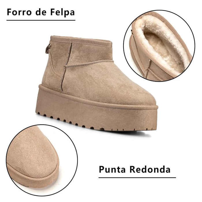 Weide BOTAS DE NIEVE MUJER CAQUI WEIDE LT123