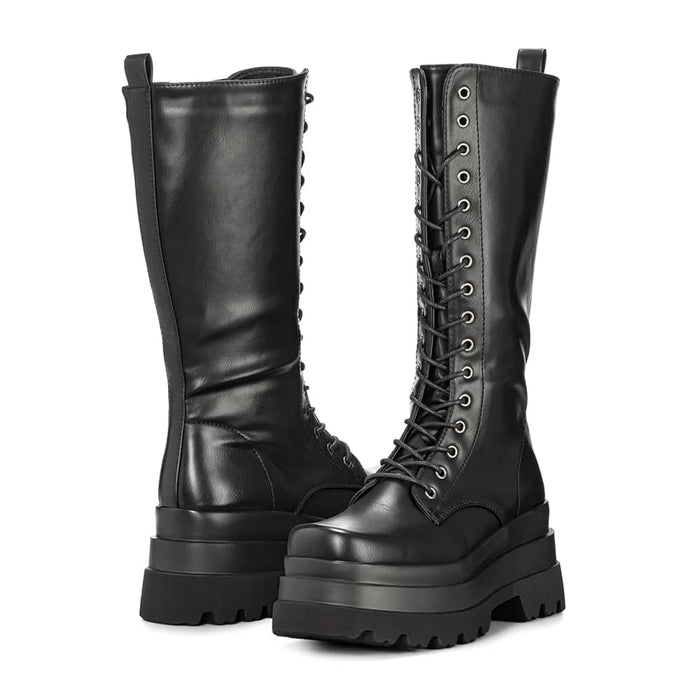 Weide BOTAS PLATAFORMA MUJER NEGRO WEIDE CZY579