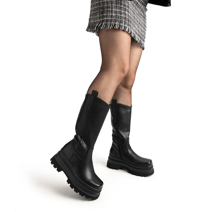 Weide BOTAS PLATAFORMA MUJER NEGRO WEIDE CZY580