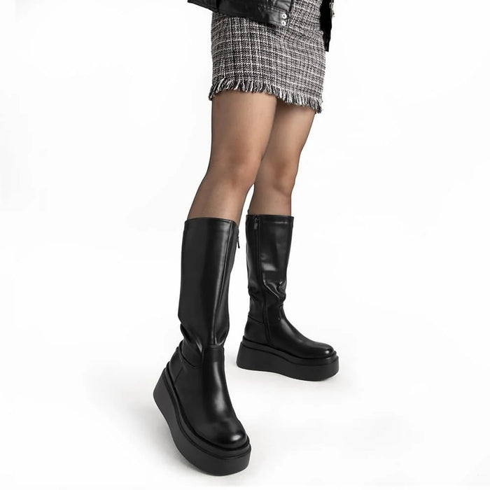 Weide BOTAS PLATAFORMA MUJER NEGRO WEIDE CZY588