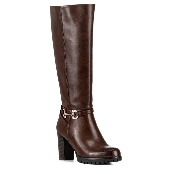 Weide BOTAS TACO MUJER MARRON WEIDE QBM01