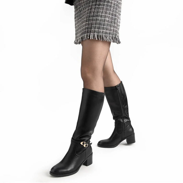 Weide BOTAS TACO MUJER NEGRO WEIDE CZY582