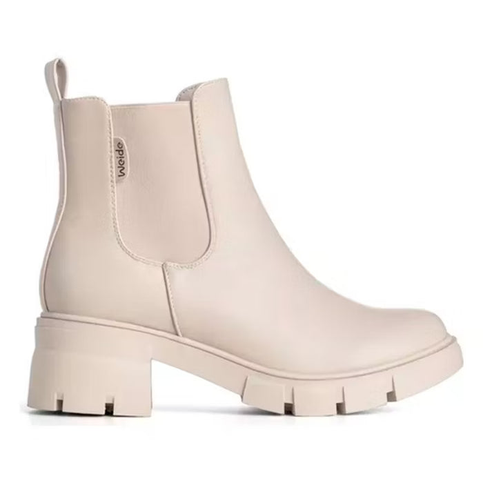 weide Botin Mujer Adriana Beige Weide