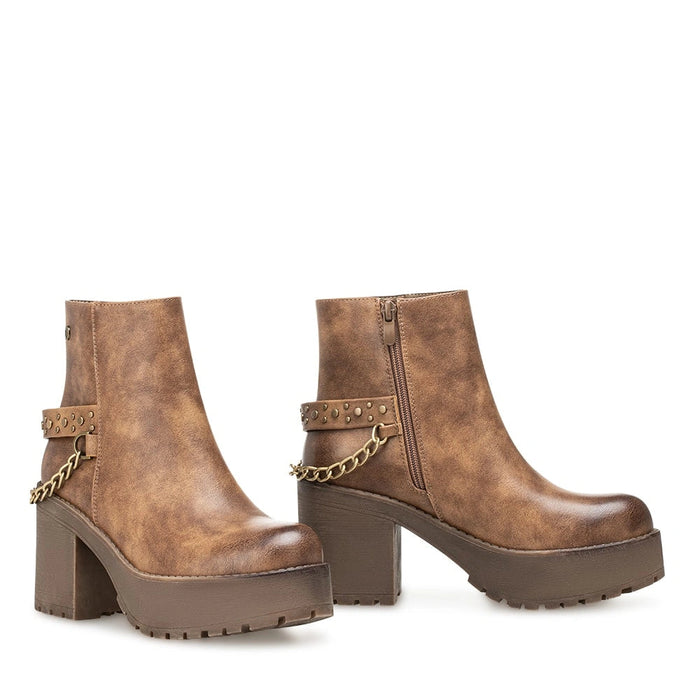 Weide Botin Mujer Cayetana Caqui Weide