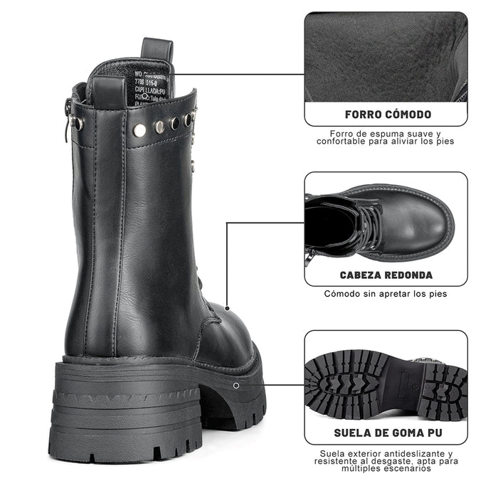 Weide BOTINES MUJER PLATAFORMA WEIDE DH86