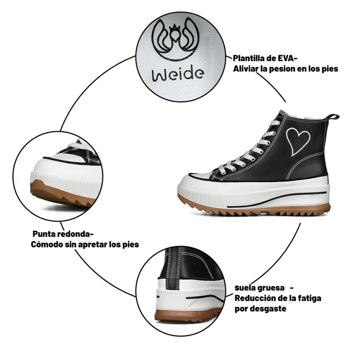 Weide BOTINES MUJER PLATAFORMA WEIDE HX502