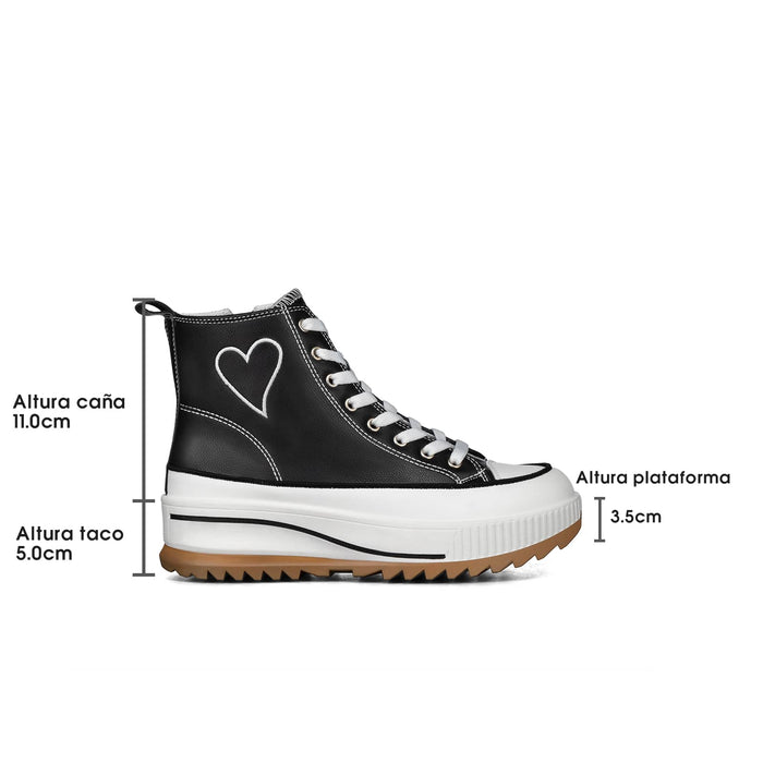 Weide BOTINES MUJER PLATAFORMA WEIDE HX502