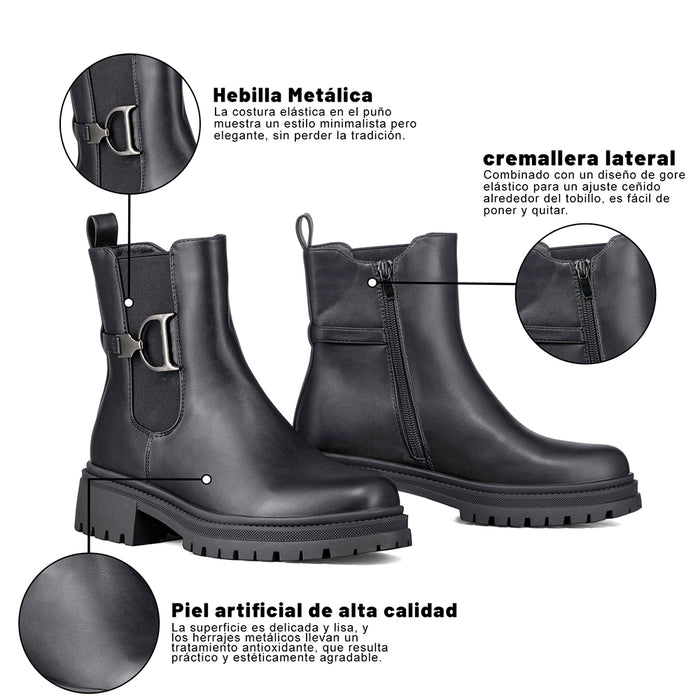 Weide BOTINES MUJER PLATAFORMA WEIDE ZS60