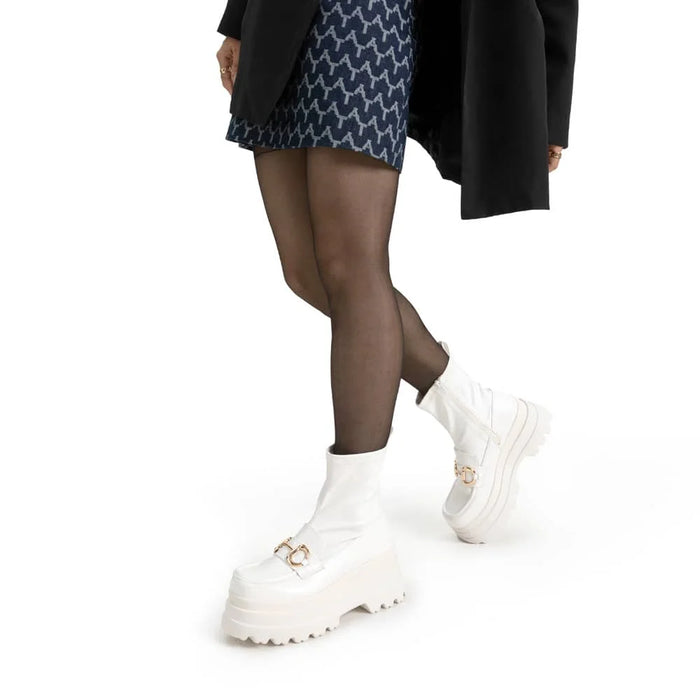 Weide BOTINES PLATAFORMA MUJER BLANCO WEIDE CZY578