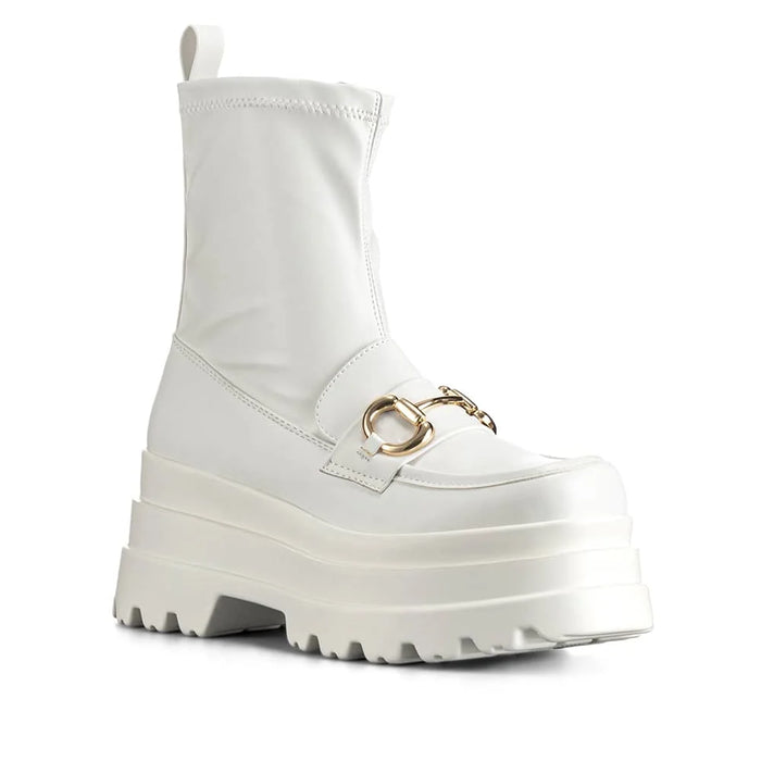 Weide BOTINES PLATAFORMA MUJER BLANCO WEIDE CZY578