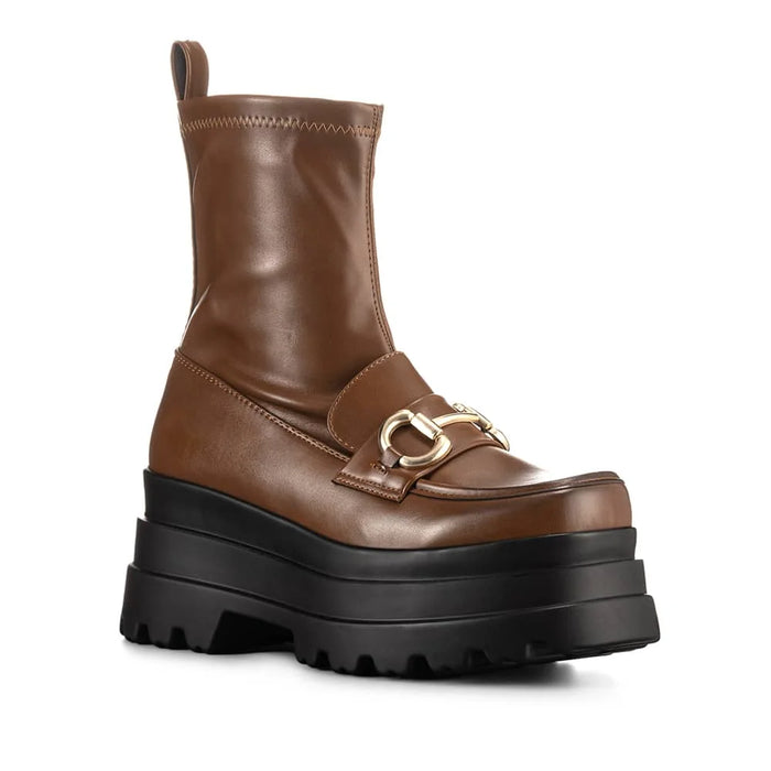 Weide BOTINES PLATAFORMA MUJER CAMEL WEIDE CZY578