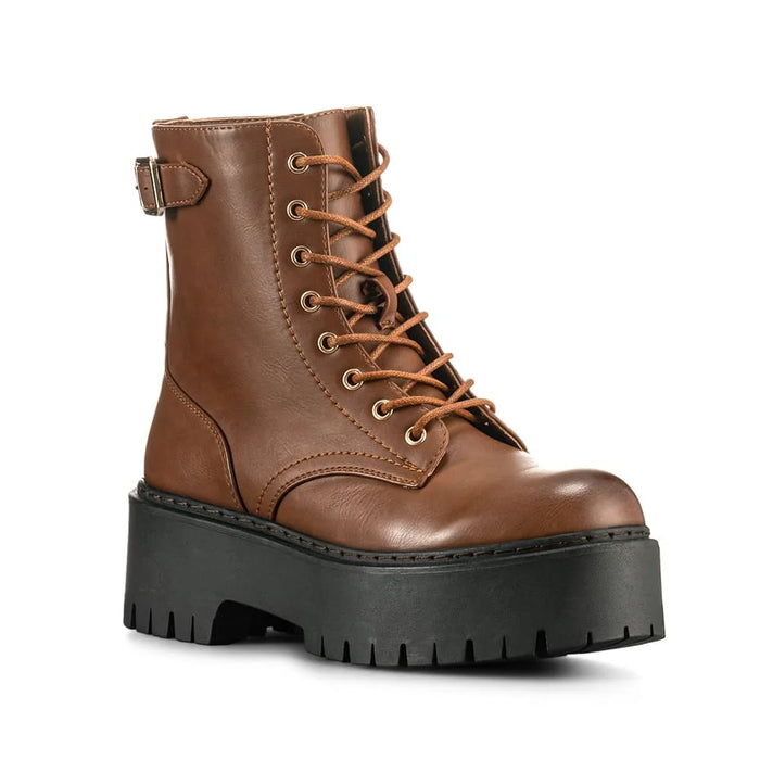 Weide BOTINES PLATAFORMA MUJER CAMEL WEIDE CZY585