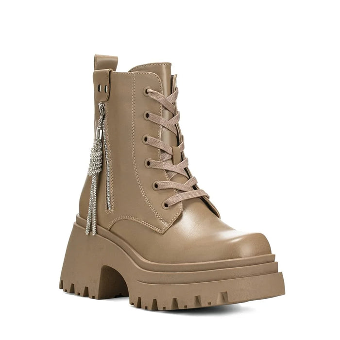 Weide BOTINES PLATAFORMA MUJER CAQUI WEIDE DH69