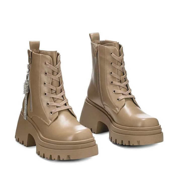 Weide BOTINES PLATAFORMA MUJER CAQUI WEIDE DH69