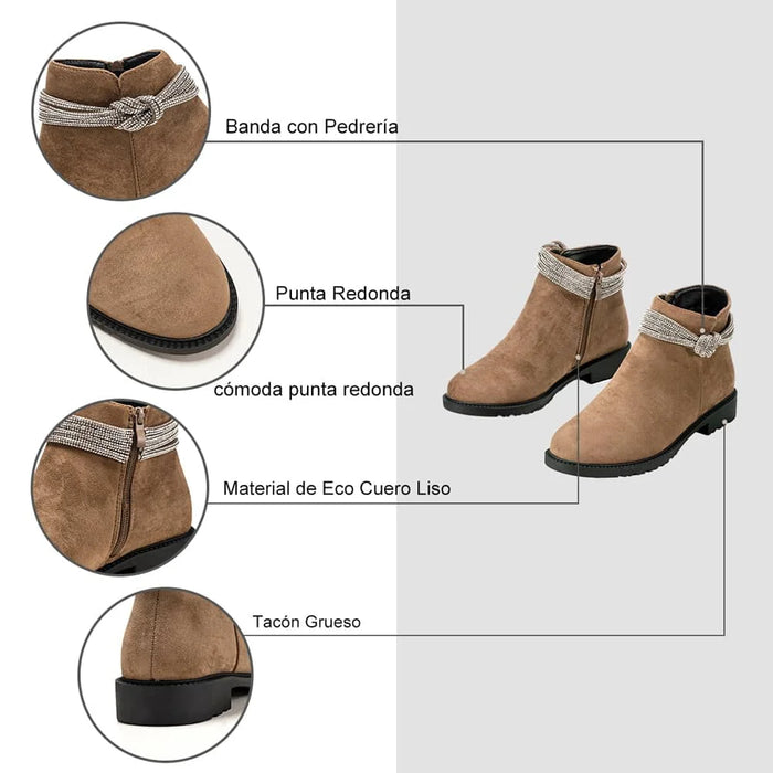 Weide BOTINES PLATAFORMA MUJER CAQUI WEIDE GH109