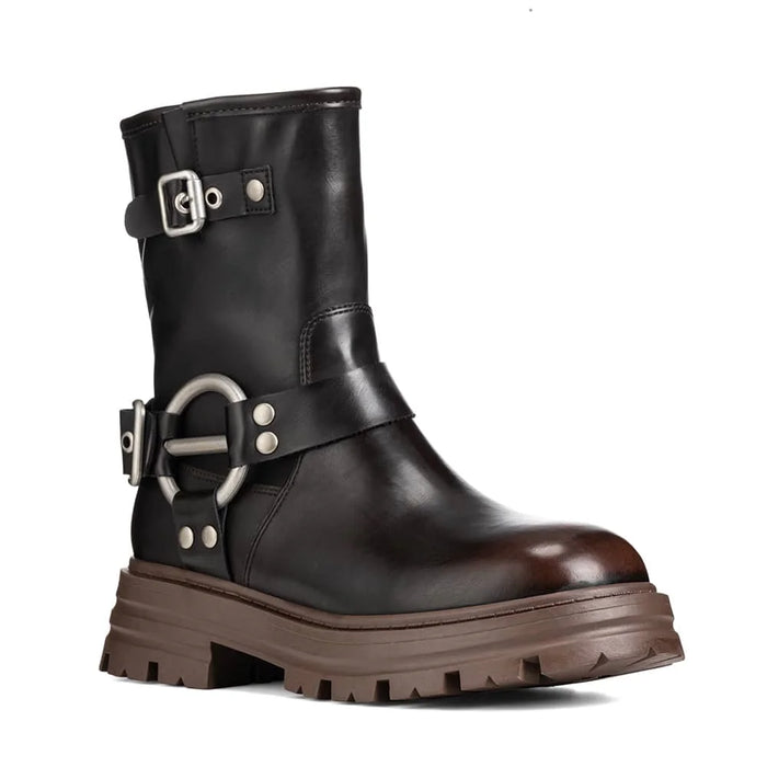 Weide BOTINES PLATAFORMA MUJER MARRON WEIDE YL75