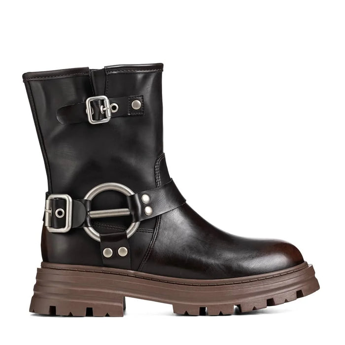 weide BOTINES PLATAFORMA MUJER MARRON WEIDE YL75