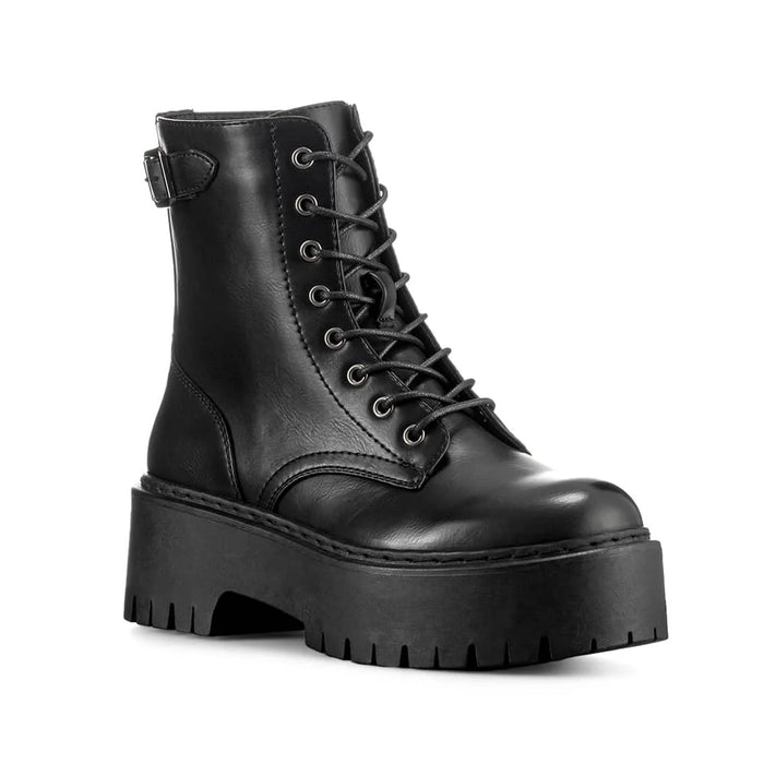 Weide BOTINES PLATAFORMA MUJER NEGRO WEIDE CZY585