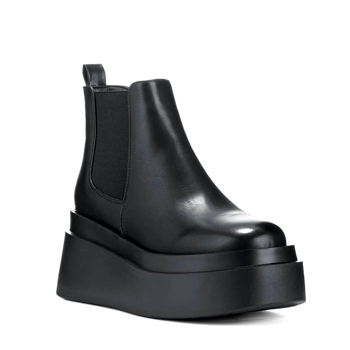 Weide BOTINES PLATAFORMA MUJER NEGRO WEIDE CZY587