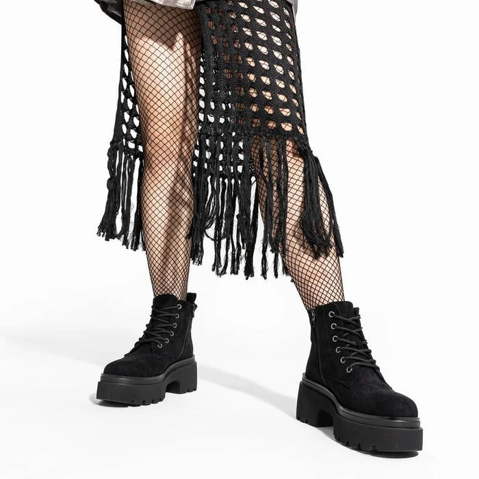 Weide BOTINES PLATAFORMA MUJER NEGRO WEIDE DH31