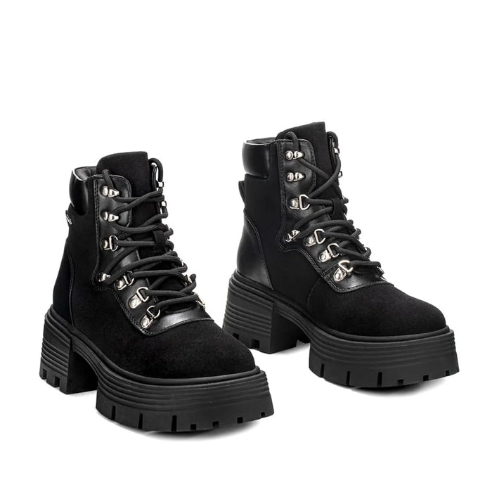 Weide BOTINES PLATAFORMA MUJER NEGRO WEIDE DH73