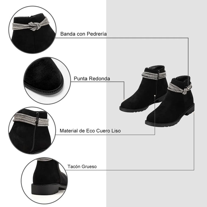 Weide BOTINES PLATAFORMA MUJER NEGRO WEIDE GH109