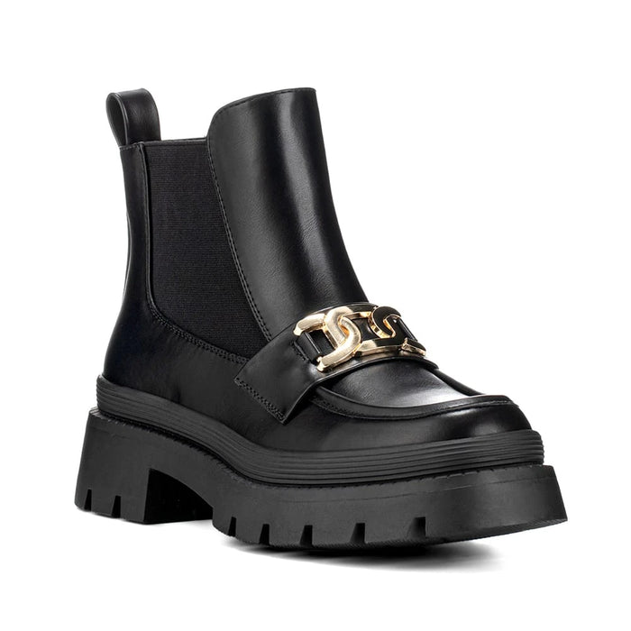 Weide BOTINES PLATAFORMA MUJER NEGRO WEIDE HX305