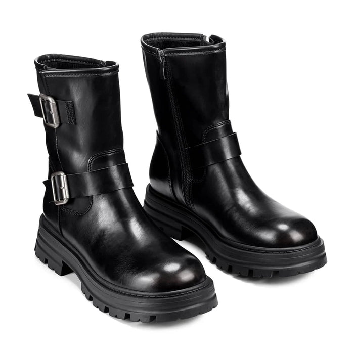 Weide BOTINES PLATAFORMA MUJER NEGRO WEIDE YL76