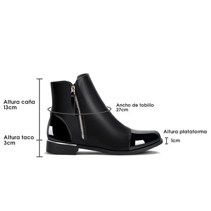 Weide BOTINES PLATAFORMA MUJER NEGRO WEIDE ZS50