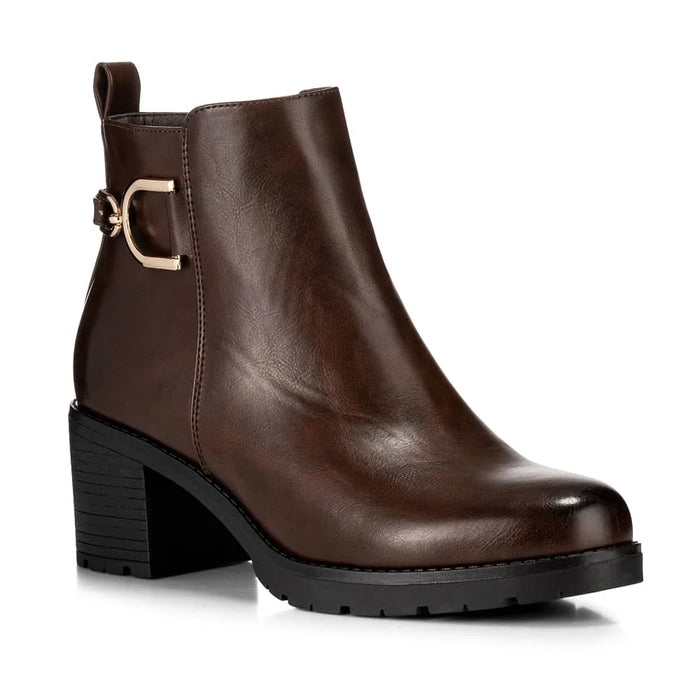 Weide BOTINES TACO MUJER MARRON WEIDE QBM05