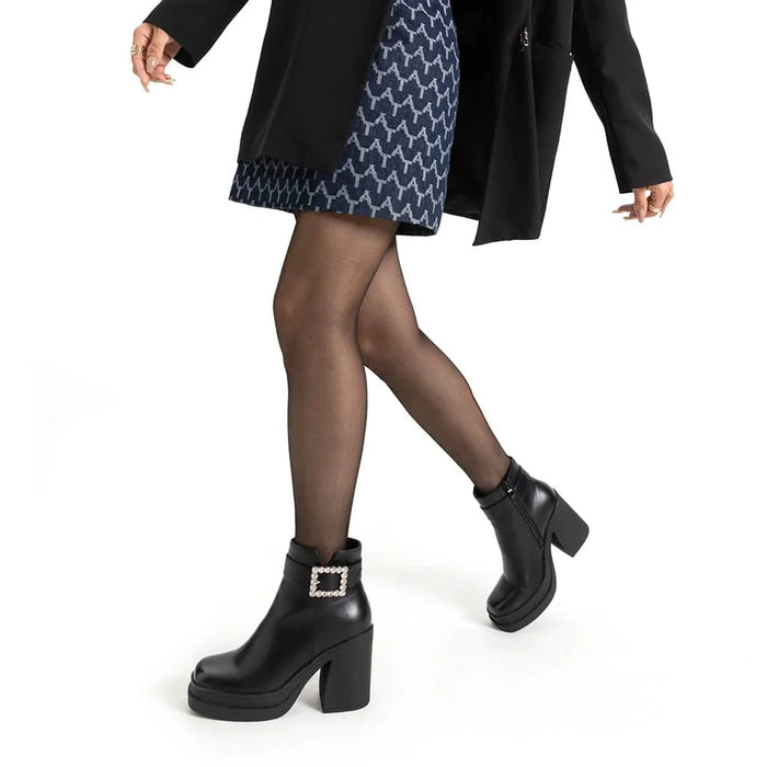 Weide BOTINES TACO MUJER NEGRO WEIDE CZY575