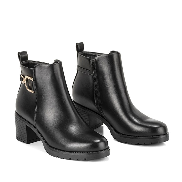 Weide BOTINES TACO MUJER NEGRO WEIDE QBM05