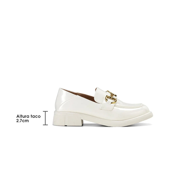 Weide Mocasin Mujer Casalia Blanco Weide GH86