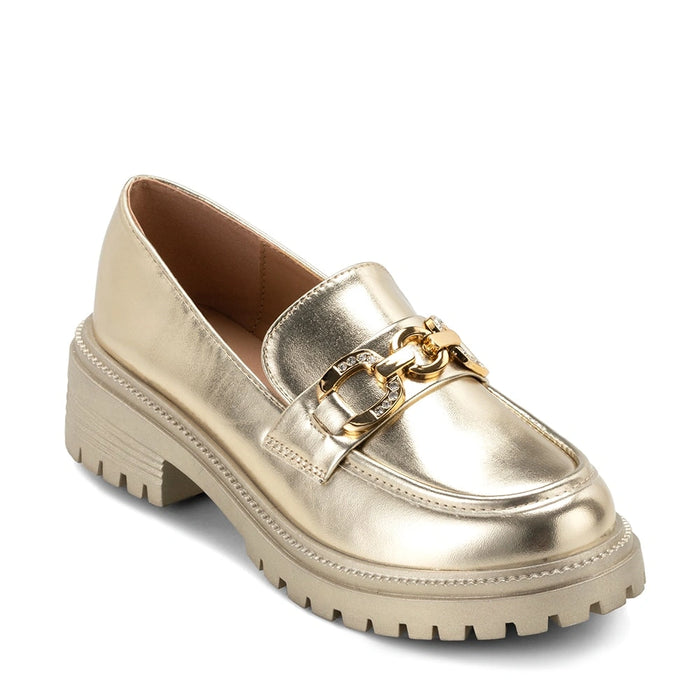 Weide Mocasin Mujer Nieve Dorado Weide